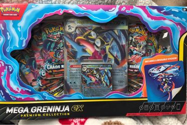 Pokémon Mega Greninja ex Premium Collection Box