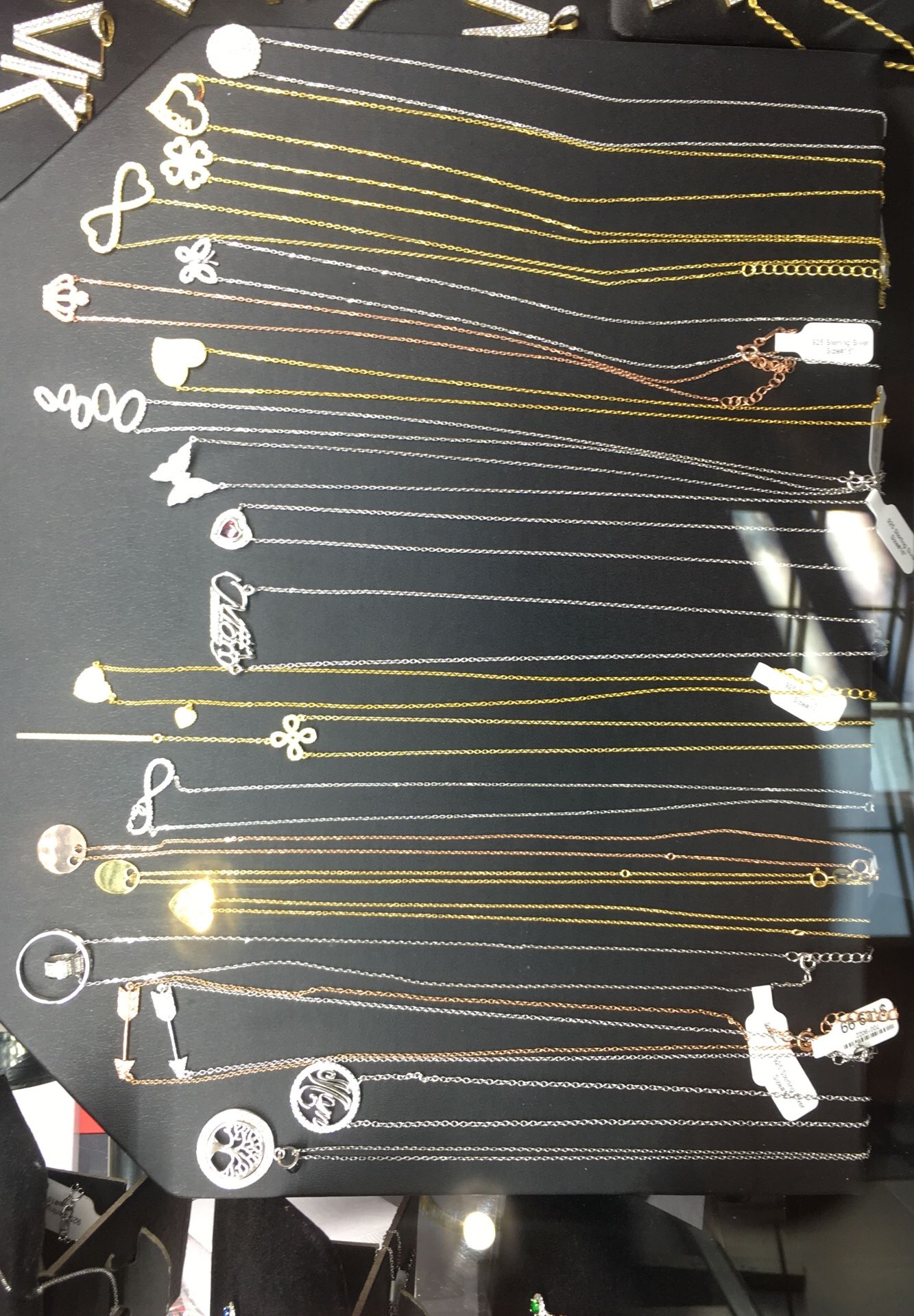 925 sterling silver chains and charms for mom’s