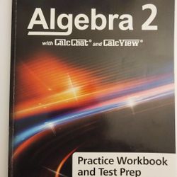 Algebra 2 Practice Workbook And Test Prep