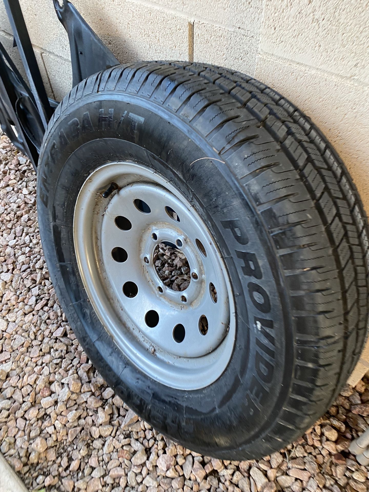 New Tire And Rim 245/70r17