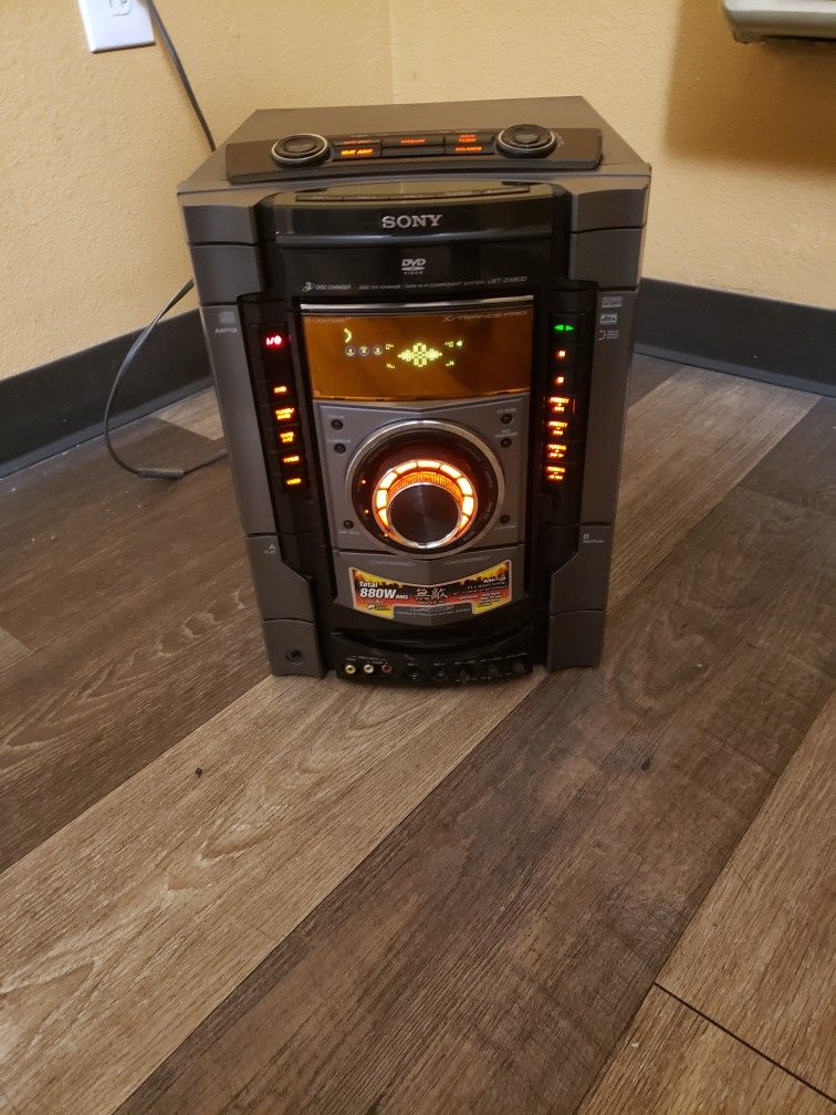 Sony X-Trance 880 Karaoke Machine