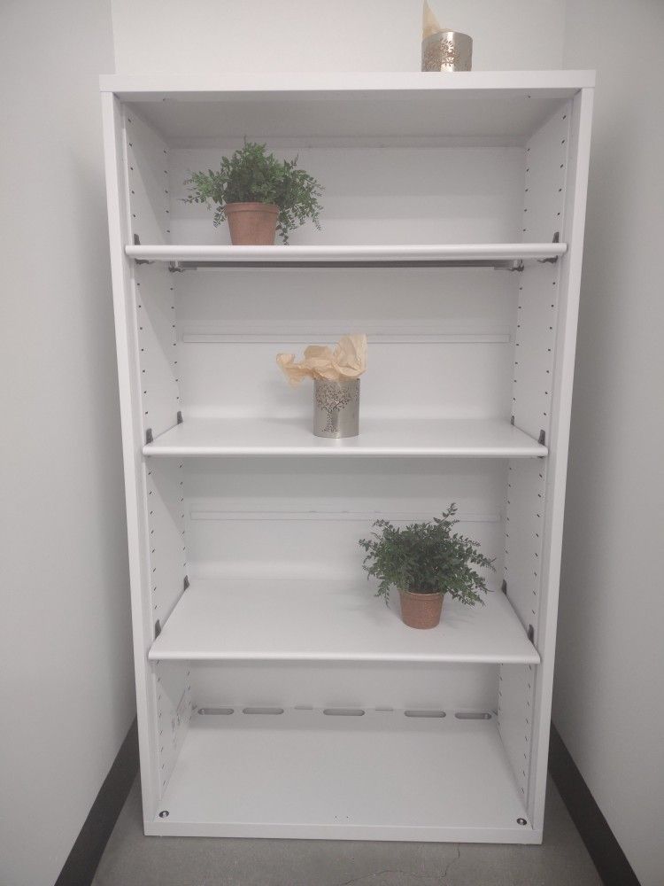White Metal Book Shelf