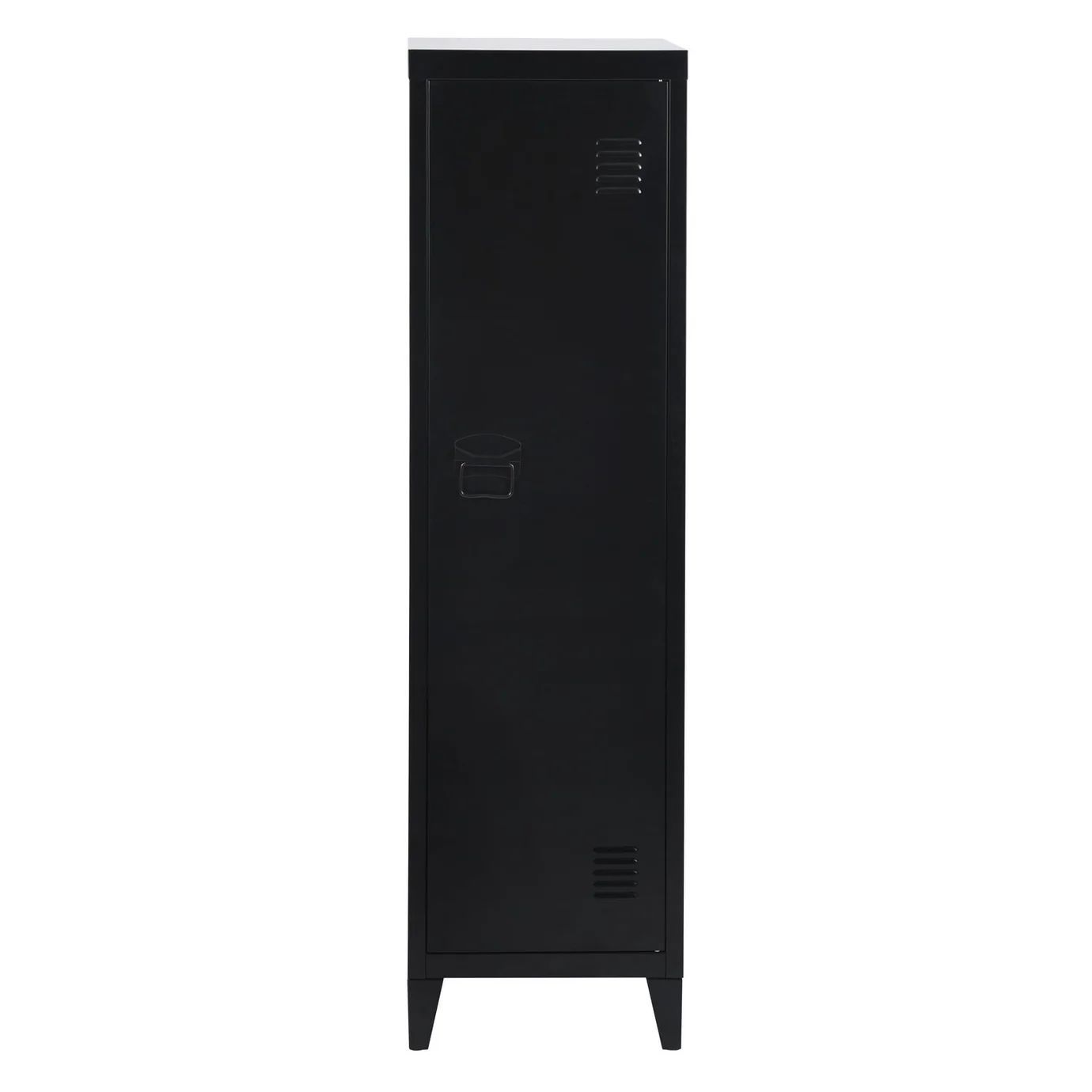 Councilbluffs Free Stand Full Metal Locker – Industrial Tall Storage Cabinet for Bedroom or Office