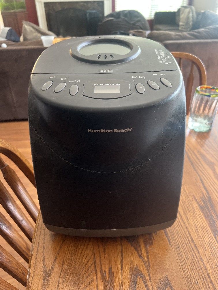 Hamilton Beach Bread Maker Machine