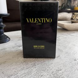 Valentino Uomo born in Roma yellow dream AUTHENTIC