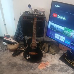 Ibanez acoustic electric guitar