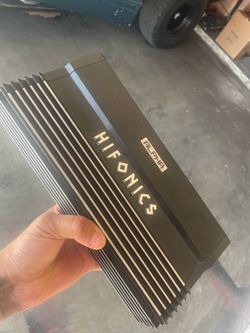 Hifonic alpha amplifier