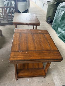 Living room end tables