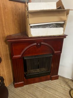 Fireplace Mantel Cherry Wood