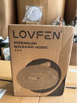 LOVFEN 100Ft Flat Soaker Hose