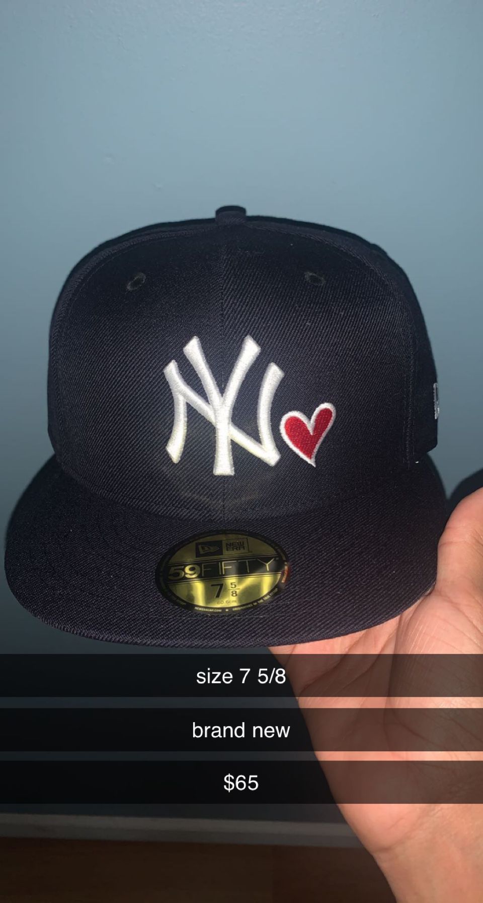 NY Yankees fitted Pink Brim