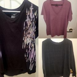 Women's XL 3 Tops
