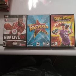 Nba Live 07 / The Movies / Total Overdose  PC GAMES