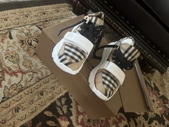 Burberry Vintage Check Cotton Sneakers