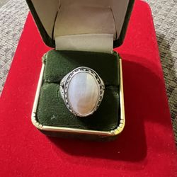 VINTAGE SILVER 925 RING SIZE 9