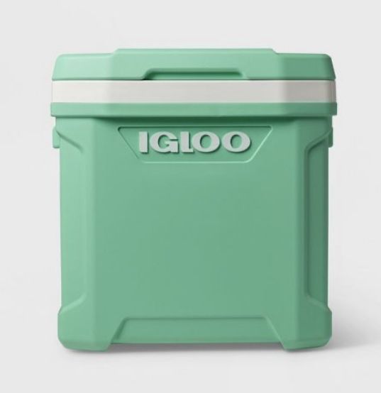 “New” Igloo 60qt Roller Cooler - Mint Green