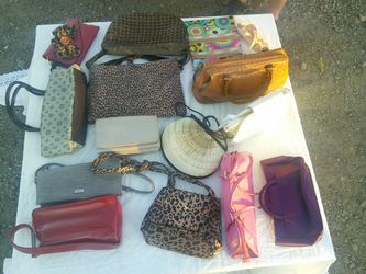 Woman's purses, clutches, hand bags. Best offer