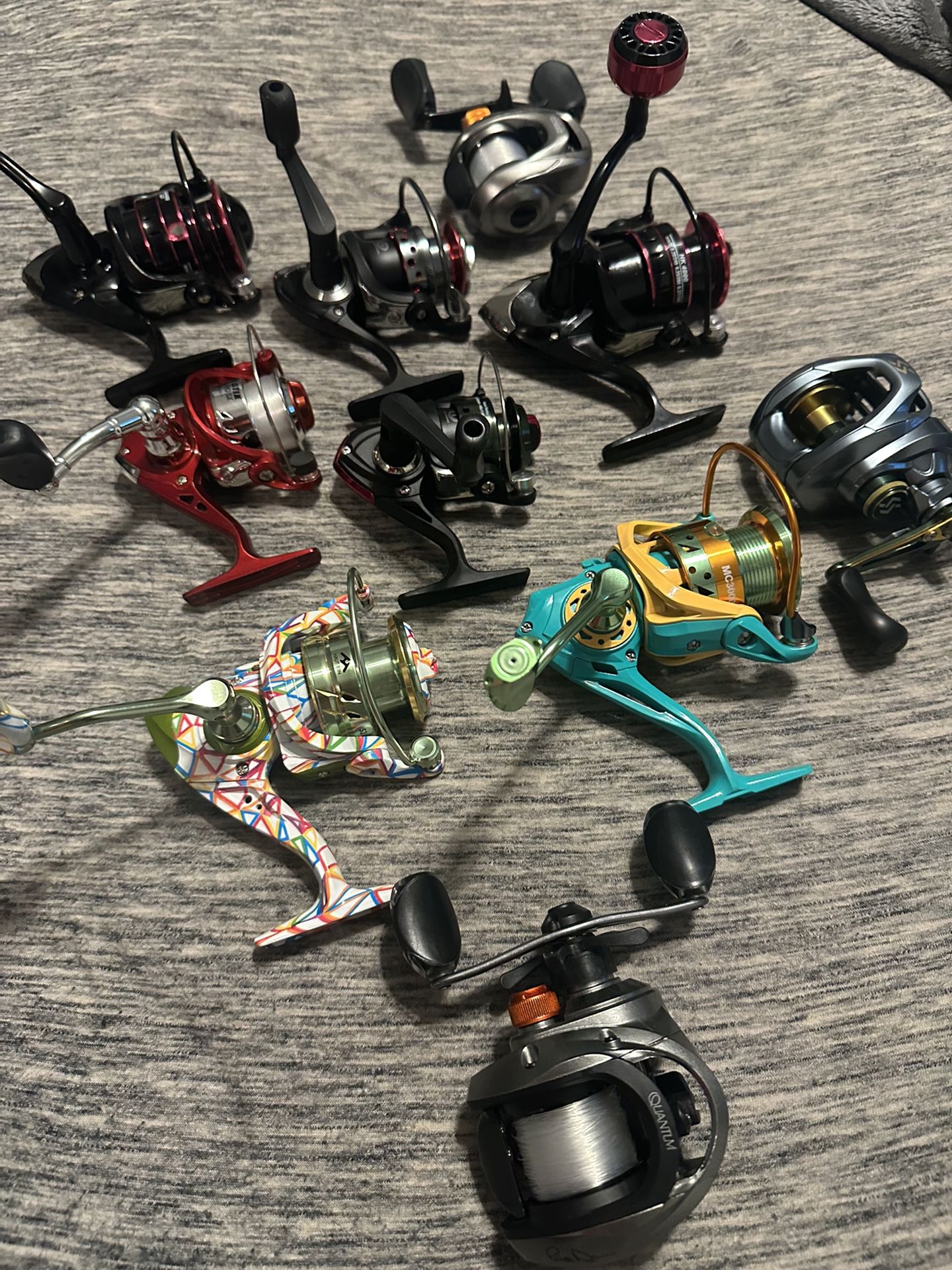 Assorted Fishing Reels 15-30.00