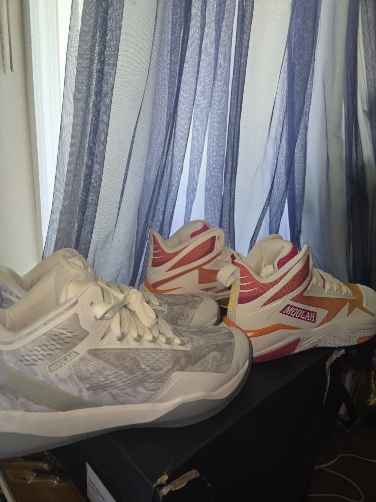 2 New Moolah BASKETBALL Shoes