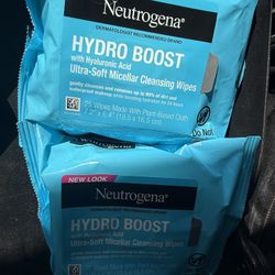 Neutrogena Hydro Boost Cleaning Wipes For Face