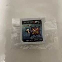 Monster Hunter generations 3ds Japanese Import