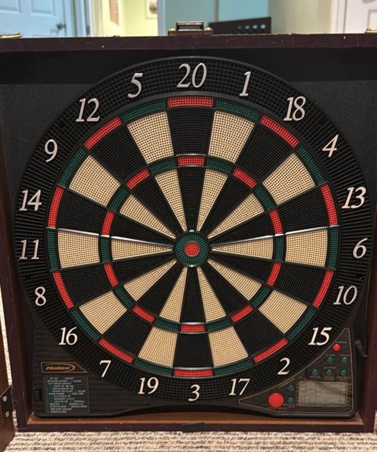 Halex Electronic Dart Board - Like new