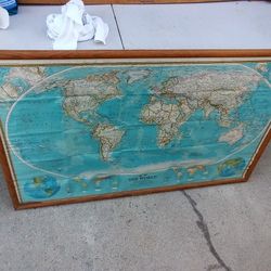 Framed. Picture. Of The World