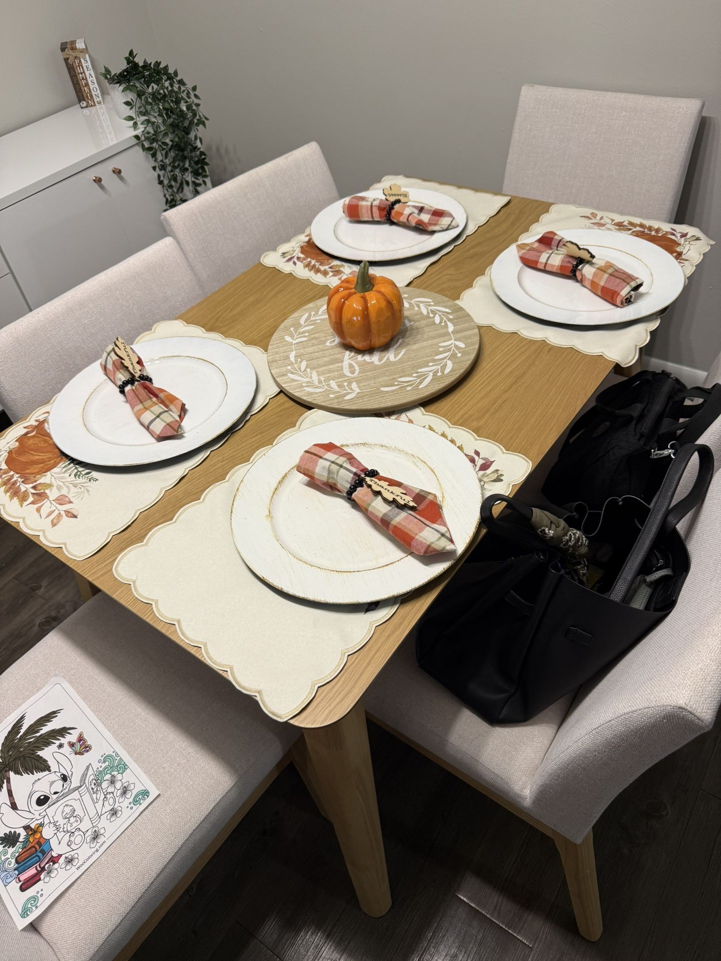 Dinner Table Without Chairs