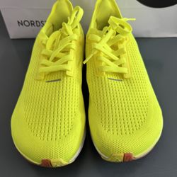 Neon Yellow Flux Running Shoes