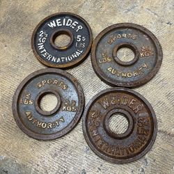 5lbs Weights Plates Lot of 4