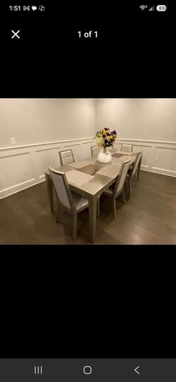 FORMAL DINING SET WITH EXTENSION