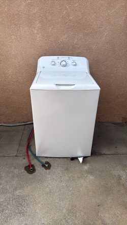 GE White Agitator Washing Machine