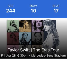 Taylor Swift Eras Tour Atlanta Thumbnail