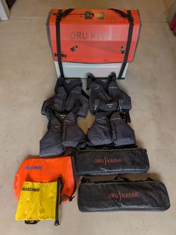 Oru Kayak Haven II — Folding Tandem Kayak + Full Gear Bundle — Like New