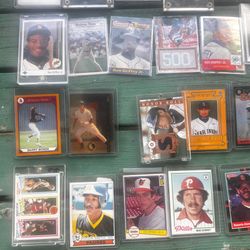 Baseball card lot for sale including a magic bid dr j rookie