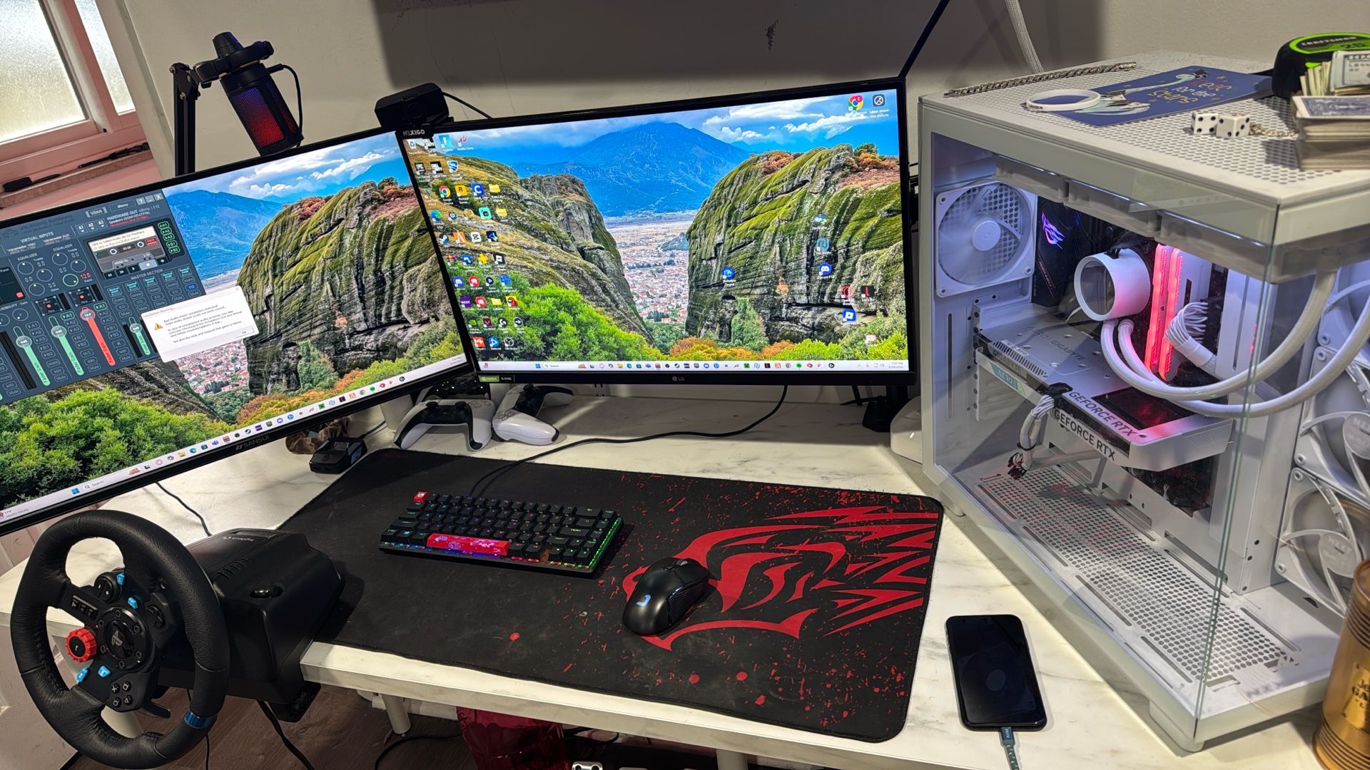Entire Gaming Setup —Details In Description ‼️