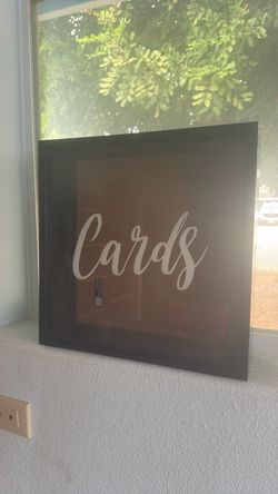 Wedding card box