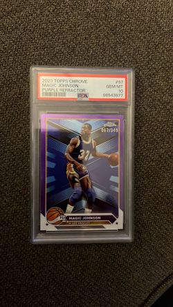 PSA 10 Magic Johnson $45