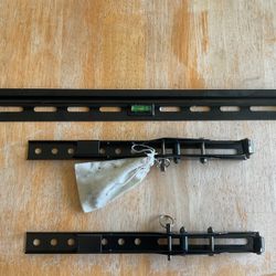 TV Mount Has Tilt Up To 15 Degrees. Easy To Install. 