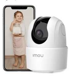 Imou 2.5K WiFi Camera Indoor Pet Dog Camera 4MP, 360° Home Security Wireless IP Baby Camera, Human Detection AI, Smart Tracking, Siren, 10m Night Visi