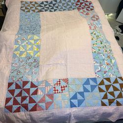 Handmade vintage antique quilt