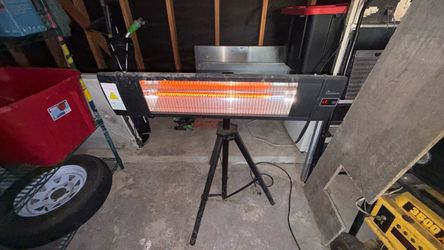 Infrared Electric Heater with Tripod Stand