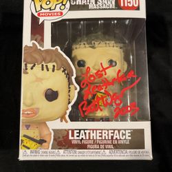 Signed Leatherface 