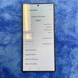 Samsung Galaxy S24 Ultra Smartphone Phone Android SM-S928U Unlocked AT&T T-mobile Sprint Metro 256 GB Memory Storage Wifi Bluetooth Touchscreen 