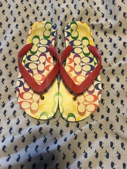 Coach Flip Flops