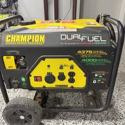 Champion Dual Fuel Generator