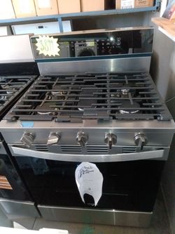 New whirlpool stainless steel gas stove 5 burner and REPAIRS