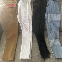 Lot Of Boys Clothes XL Jeans Size 30