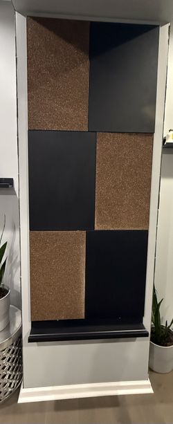 3 metal boards ,3 cork boards