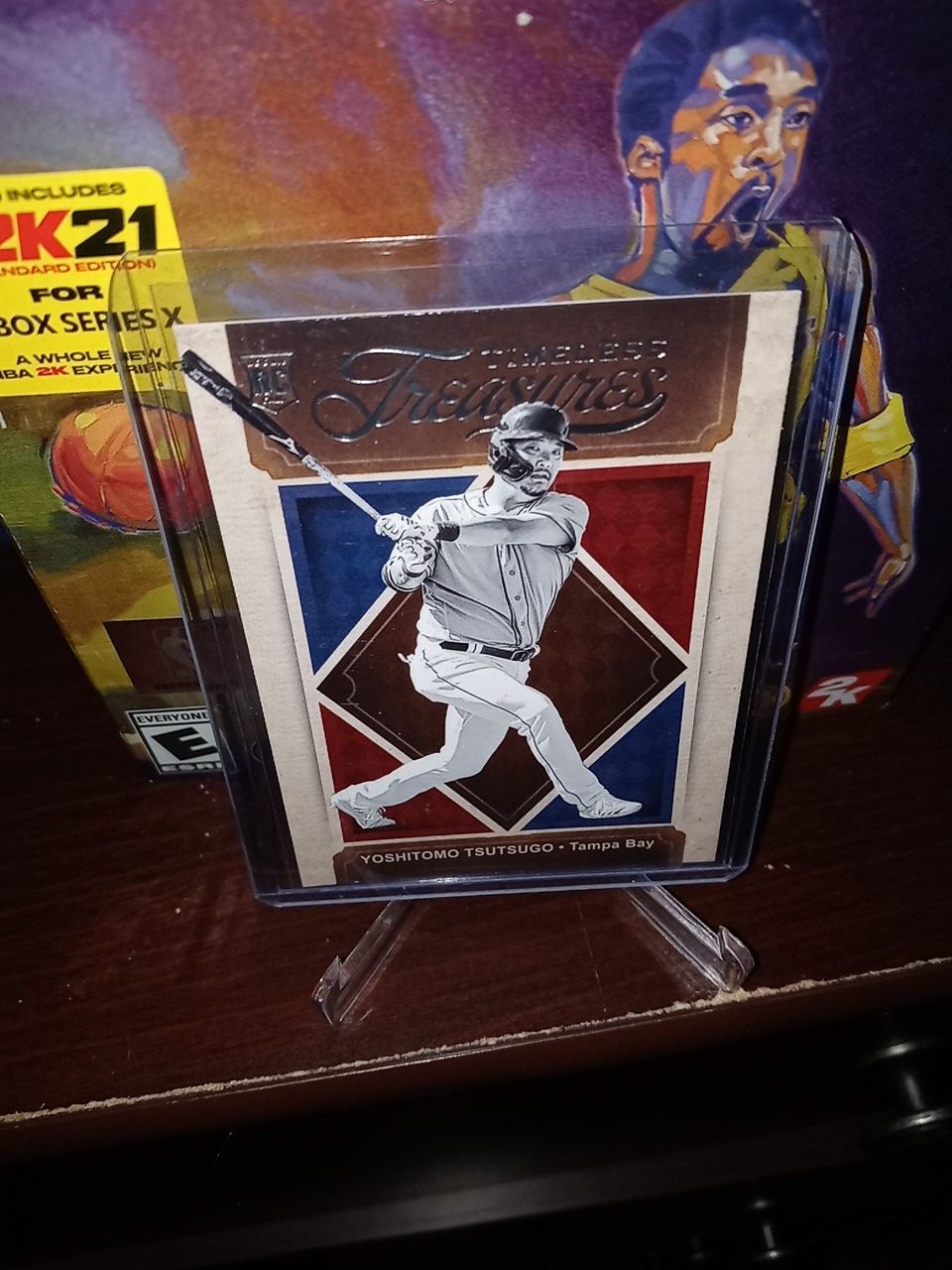 2020 Panini Chronicles Timeless Treasures Baseball! Hot Yoshitomo Tsutsugo Rookie Card!